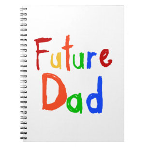 Kind Tekst Toekomst Papa T-shirts en geschenken Notitieboek