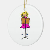 Kind terugzetten keramisch ornament (Links)