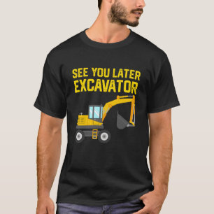 Kind Toddler Excavator Construction Shirt