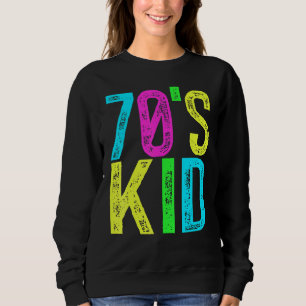 Kind uit de jaren 70 Vintage Retro Feest Trui
