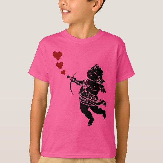 Kind Valentijns Shirt T-Shirt Cupid (Voorkant)