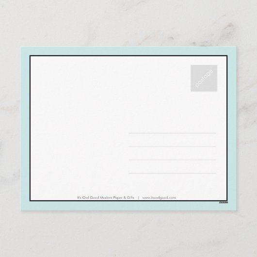 Kind Valentijnsdag Kaart - Cool Penguin (Achterkant)