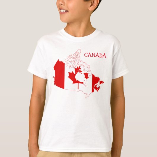 Kind van Canada t-shirt (Voorkant)