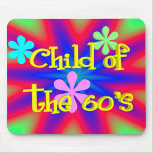 Kind van de 60s Mousepad Muismat