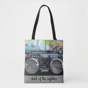 Kind van de 80s Boomdoos van de Achttachtig Draagtas