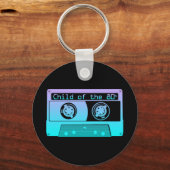 Kind van de 80s Sleutelhanger (Voorkant)