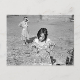 Kind van de Depressie Briefkaart