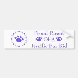 Kind van de Fur-overvloed #111 Bumpersticker