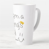 Kind van de Koning Latte Mok (Rechterhoek)