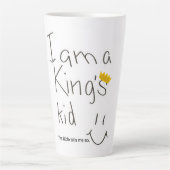 Kind van de Koning Latte Mok (Voorkant)