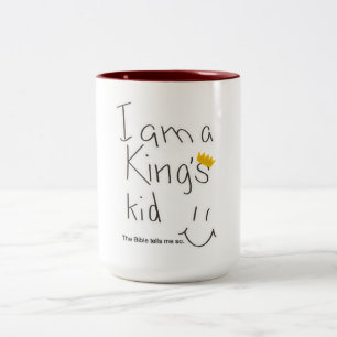 Kind van de Koning Tweekleurige Koffiemok