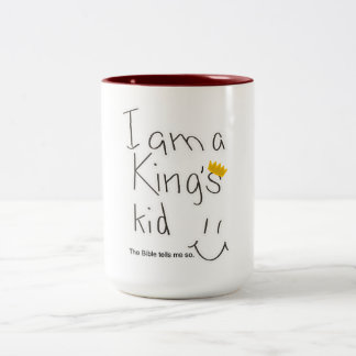Kind van de Koning Tweekleurige Koffiemok