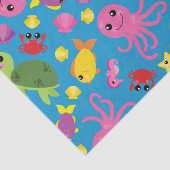 Kind van de vissoort "Birthday Aquarium" (waterdag Tissuepapier (Detail)