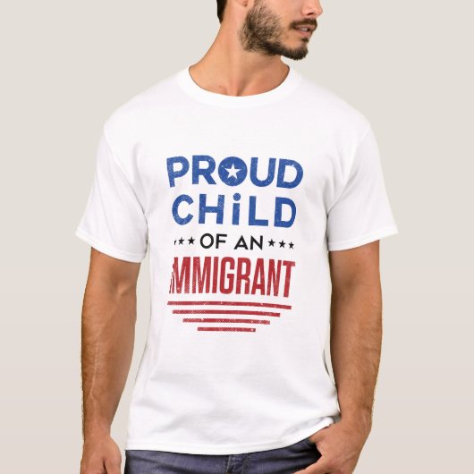 Kind van een migrant t-shirt (Voorkant)