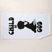 Kind van God Bijbel Quote Strandlaken (Voorkant)