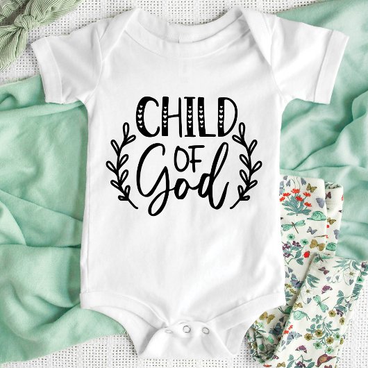 Kind van God Christelijk Baby Bodysuit Kind Shirt