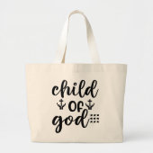 Kind van God Jumbo Canvas tas (Voorkant)