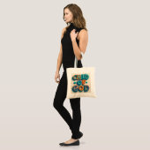"Kind van God Jumbo Canvas tas – Ai design (Voorkant (model))