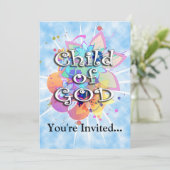 Kind van God, pastel Kaart (Staand voorkant)