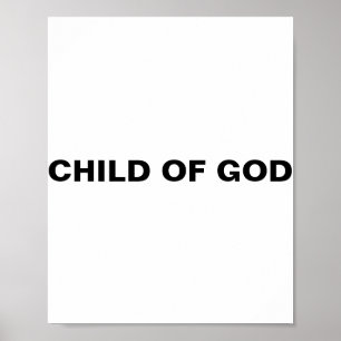 "Kind van God" Poster