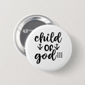 Kind van God Rond Button (Voorkant /achterkant)