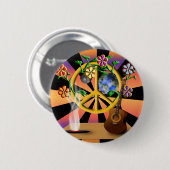 Kind van God Ronde Button 5,7 Cm (Voorkant /achterkant)