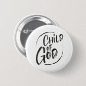 Kind van God Ronde Button 5,7 Cm (Voorkant /achterkant)