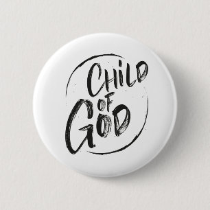 Kind van God Ronde Button 5,7 Cm