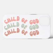 Kind van Gods Retro Waves Case-Mate iPhone Case (Achterkant (horizontaal))