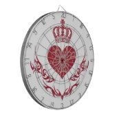Kind van hart dartbord (Voorkant Links)