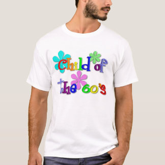 Kind van het t-shirt van 60