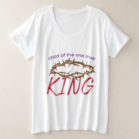 Kind van koning Shirt (Design voorkant)