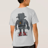 Kind van robot t-shirt (Achterkant)