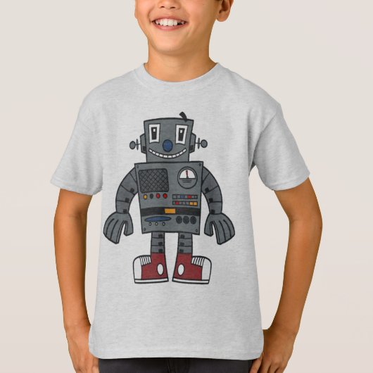 Kind van robot t-shirt (Voorkant)