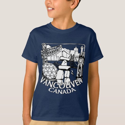 Kind Vancouver T-shirt Organic Vancouver Shirt (Voorkant)