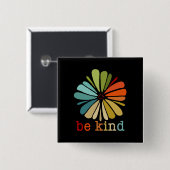 kind vierkante button 5,1 cm (Voorkant /achterkant)