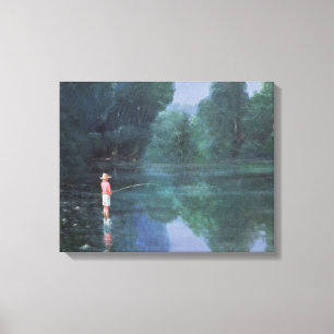Kind Vist 1989 Canvas Afdruk