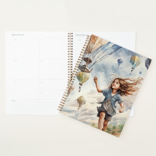 kind vliegende vliegers planner (Display)