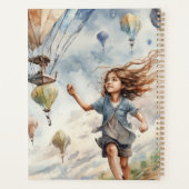 kind vliegende vliegers planner (Achterkant)