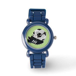Kind Voetbal/football Horloge
