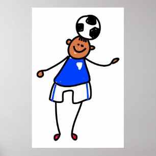 Kind Voetbal Poster