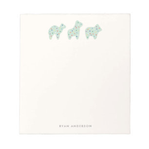 Kind voor "Animal Cookie Parade" - Mint Notitieblok