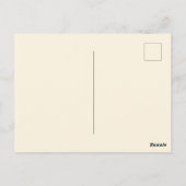 Kind voor astronauten briefkaart (Achterkant)