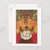 Kind voor Fireplace Briefkaart (Voorkant / Achterkant)