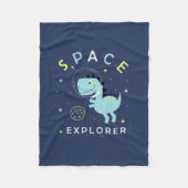Kind voor ruimteverkenner fleece deken (Voorkant)