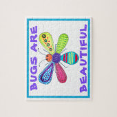 Kind Whimsical Bug Art Love Beauful Insects Legpuzzel (Verticaal)