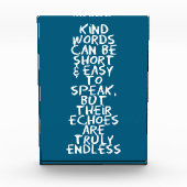 Kind words fotoblokken (Voorkant)
