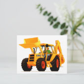 Kind Yellow Digger Briefkaart (Staand voorkant)