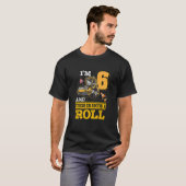 Kind: Zo kan ik Asphalt Roller 6 jaar oud draaien T-shirt (Voorkant volledig)