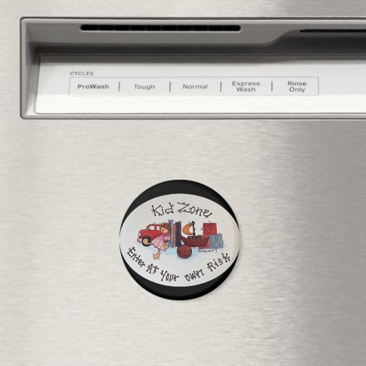 Kind Zone Magnet Magneet (Insitu (Vaatwasser))